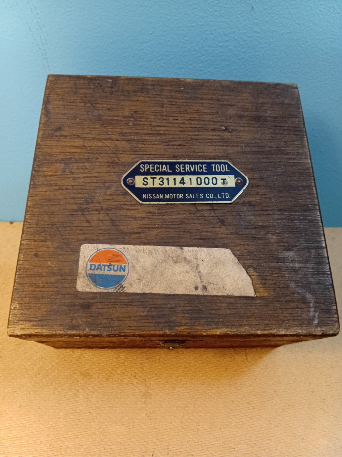 Vintage Nissan Special Service Tool Box Custom Dealership Tool Datsun OEM Vintage Nissan Special Service Tool Box Custom Dealership Tool Datsun OEM
