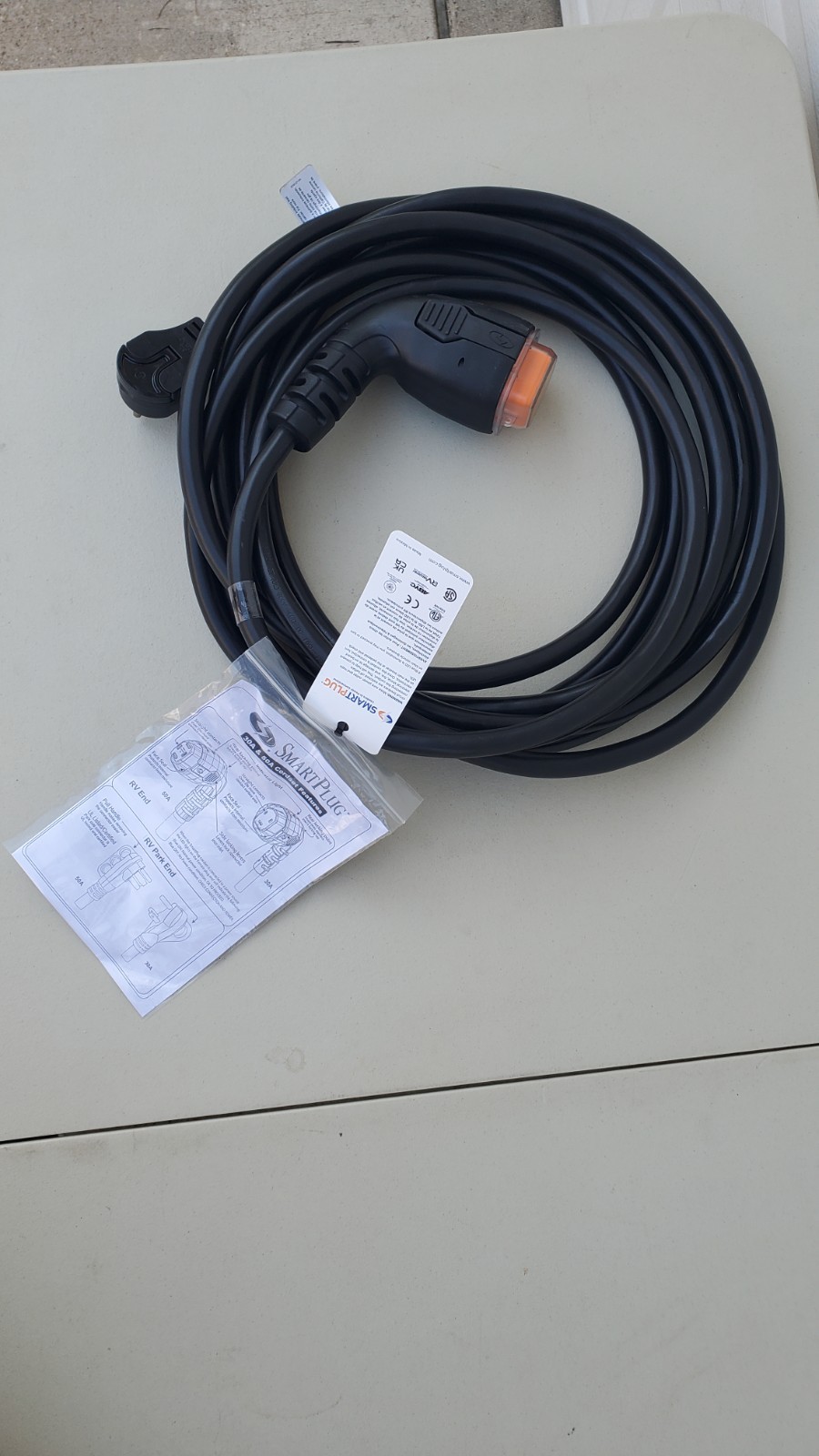 SmartPlug RV 30 Amp Cord 30 ft - Black (SPS X Park Power. R3030A. SmartPlug RV 30 Amp Cord 30 ft - Black (SPS X Park Power. R3030A.