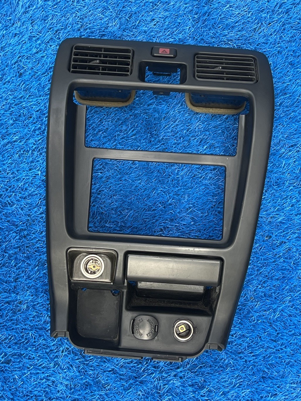 1999-2002 OEM Black Toyota 4Runner Center Dash Radio Climate Bezel 55405-35220