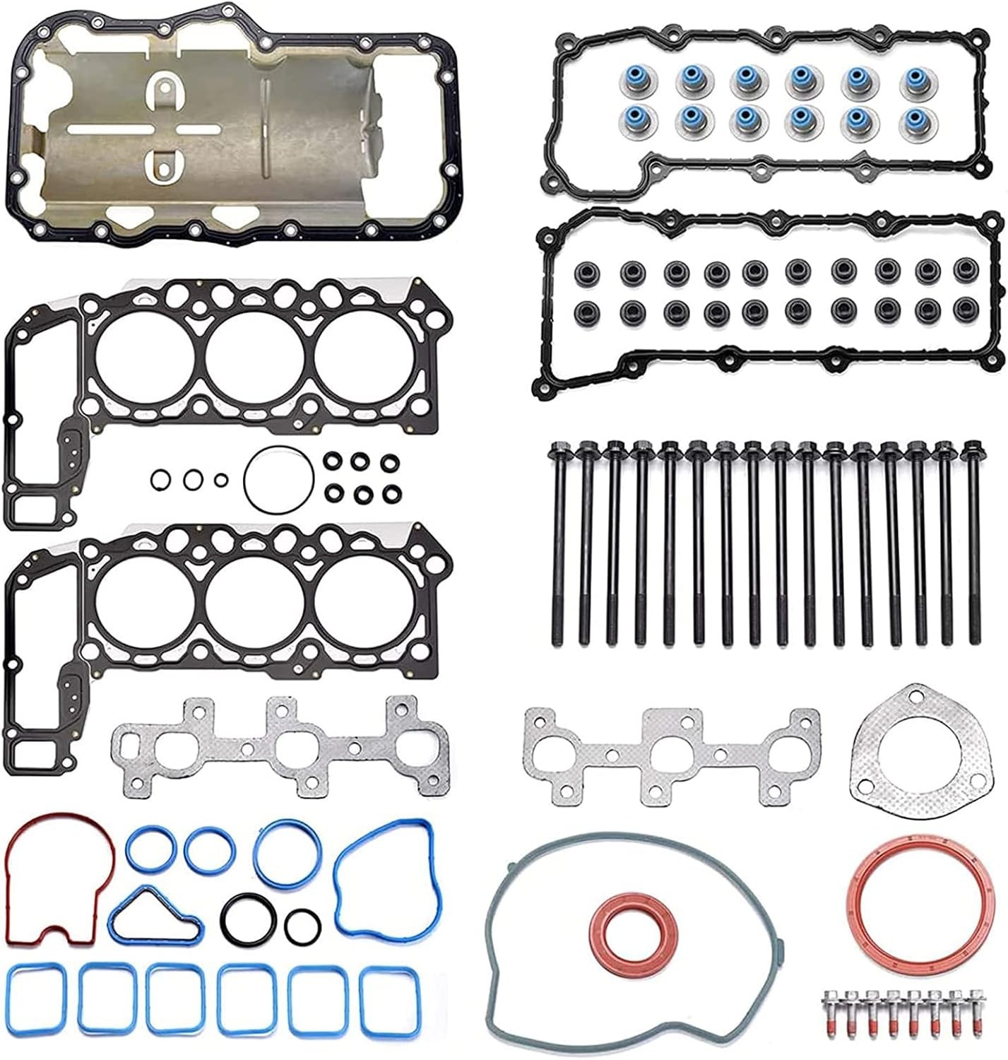Head Gasket Set with Head Bolts HS26229PT ES71129-1 HS54250 fits Dodge
