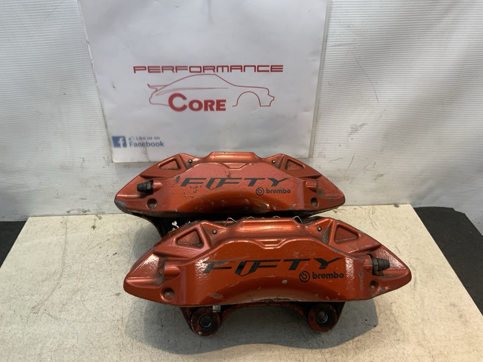 2017 - 2023 Chevrolet Camaro J55 321mm Front Brembo Brake Caliper Pair