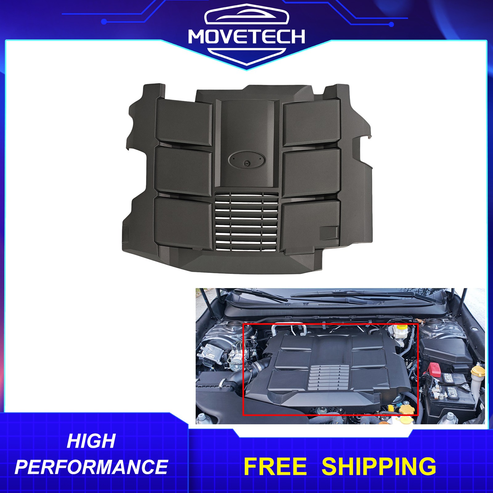 For 2010-2019 Subaru Legacy Outback Wagon 3.6L Engine Cover Collector 14025AA35B
