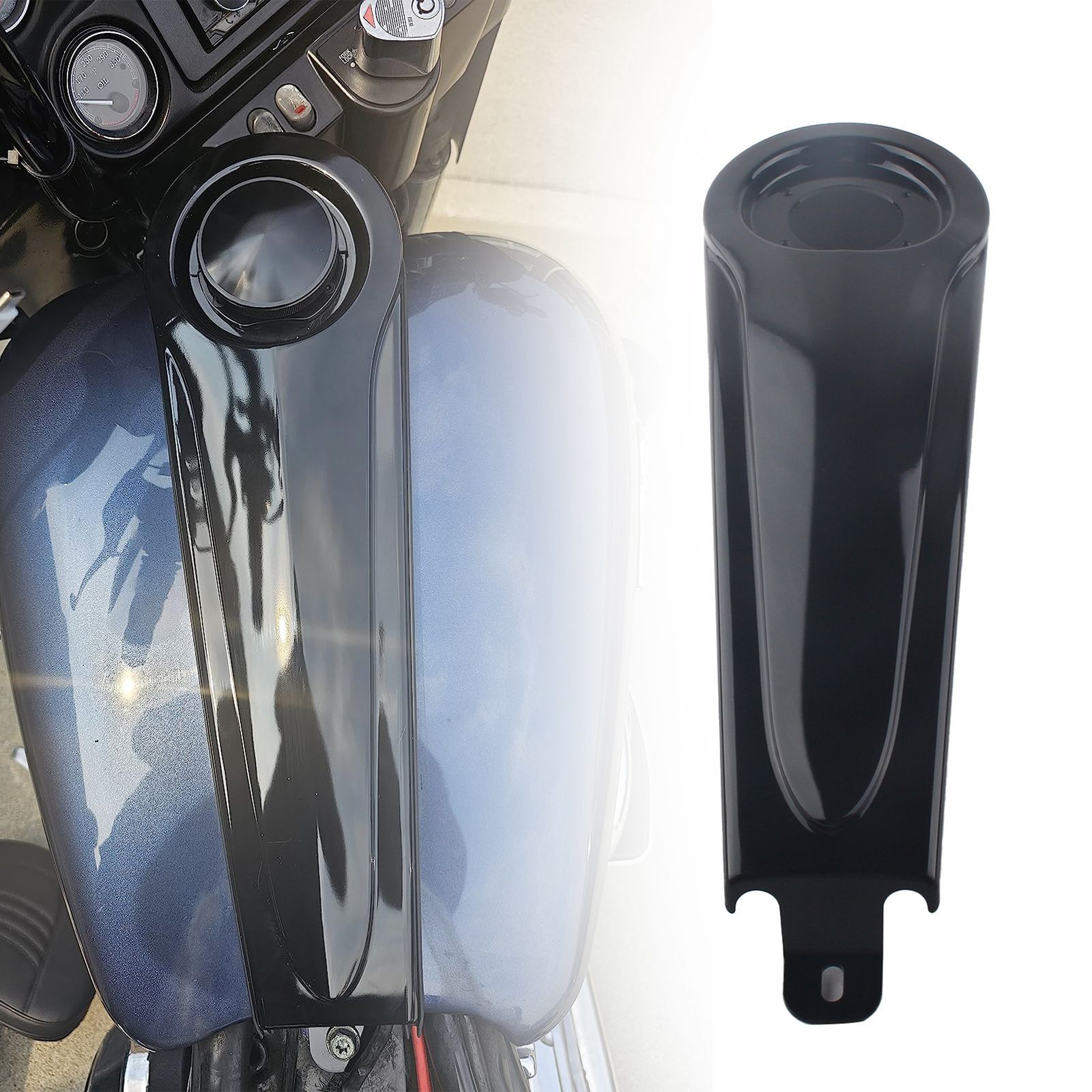 For 86-07 Harley Ultra Electra Street Road Glide Vivid Black Dash Fuel Console For 86-07 Harley Ultra Electra Street Road Glide Vivid Black Dash Fuel Console