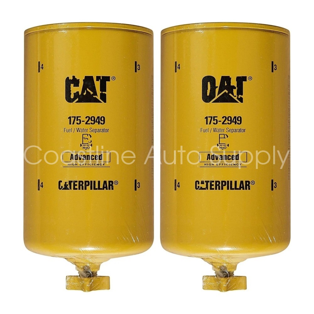 2PCS 175‑2949 Fuel Water Separator For CAT C15 High Efficiency Heavy‑Duty US