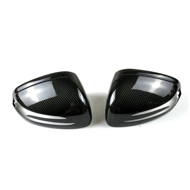 Carbon Fiber Side Mirror Caps for Mercedes-Benz AMG GT SLS AMG SLK-Class