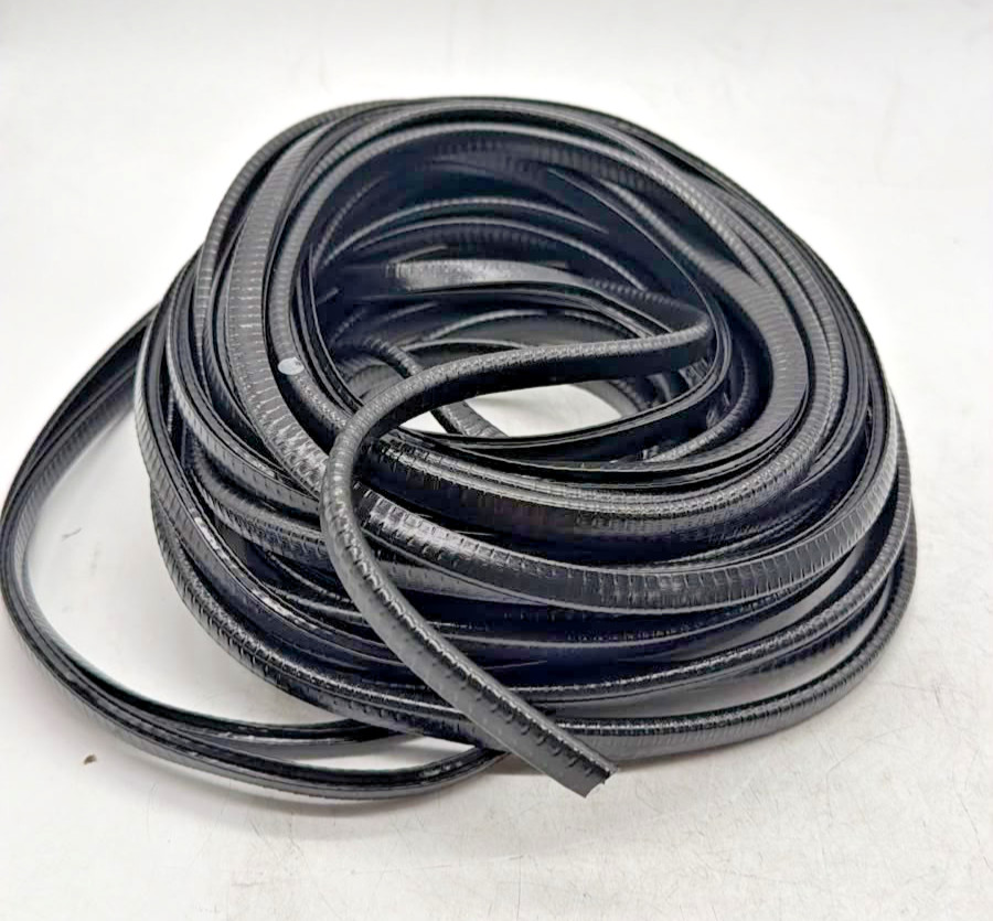 65.6FT U Channel Rubber Edge Trim Seal Car Door Weatherstrip Black 20M