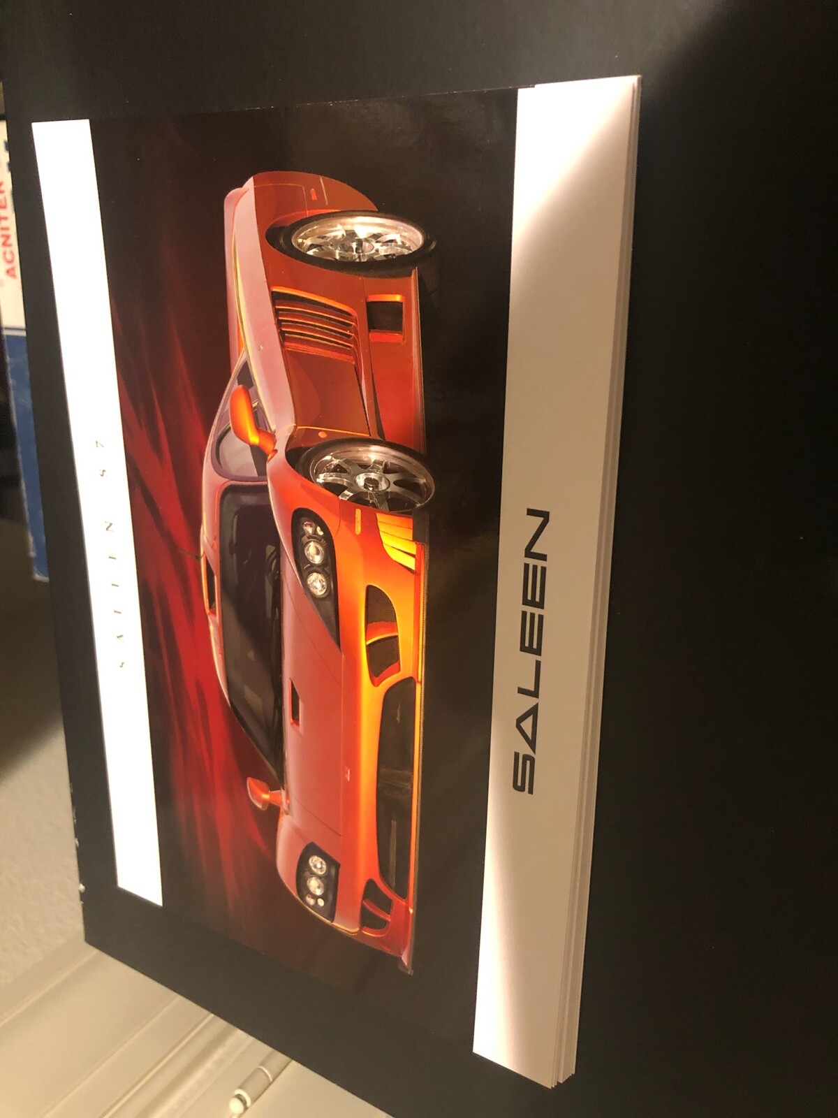 2006 2007 Saleen S7 1-page Original Car Brochure Spec Card 2006 2007 Saleen S7 1-page Original Car Brochure Spec Card