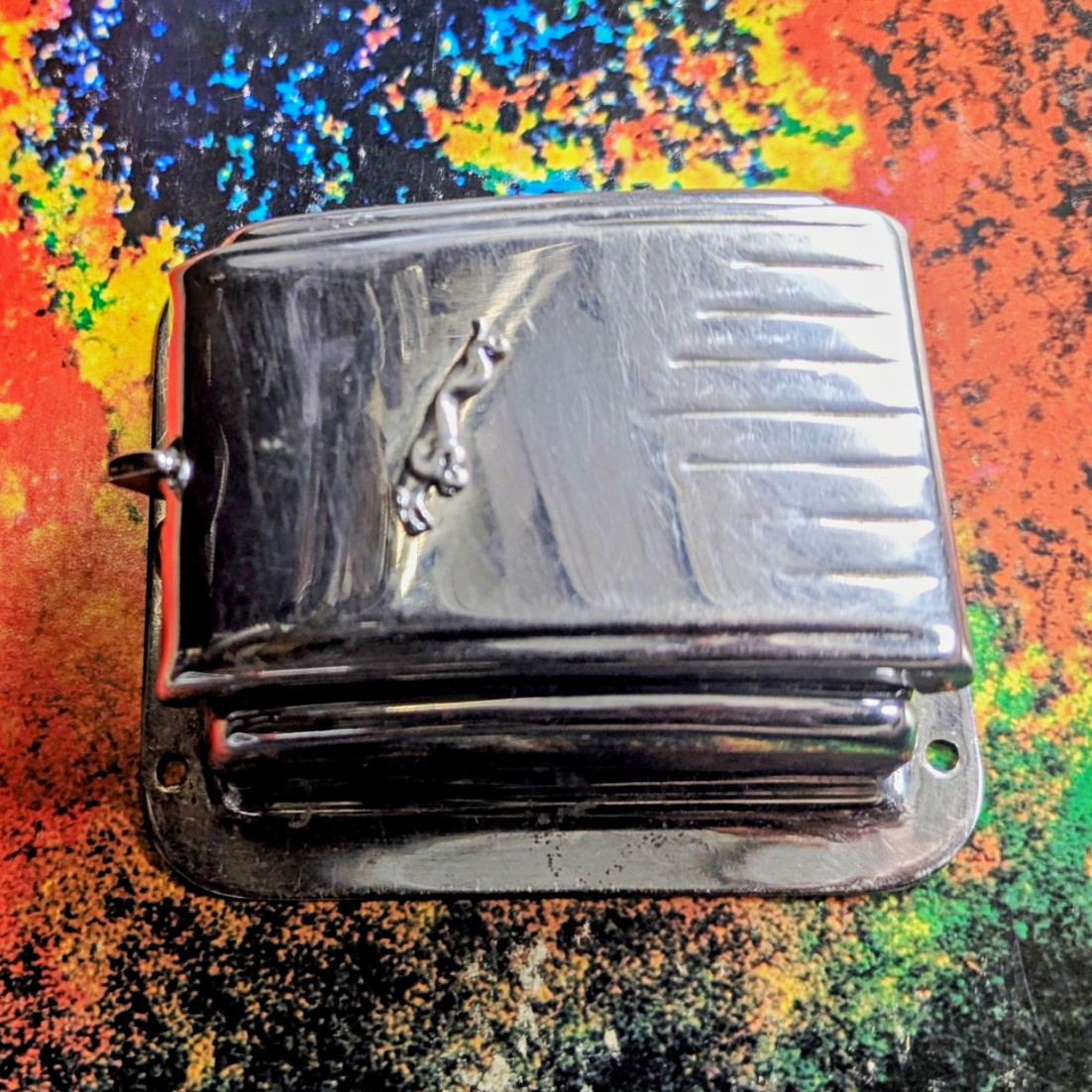 1958 Jaguar XK150 Chrome ash Tray 1958 Jaguar XK150 Chrome ash Tray