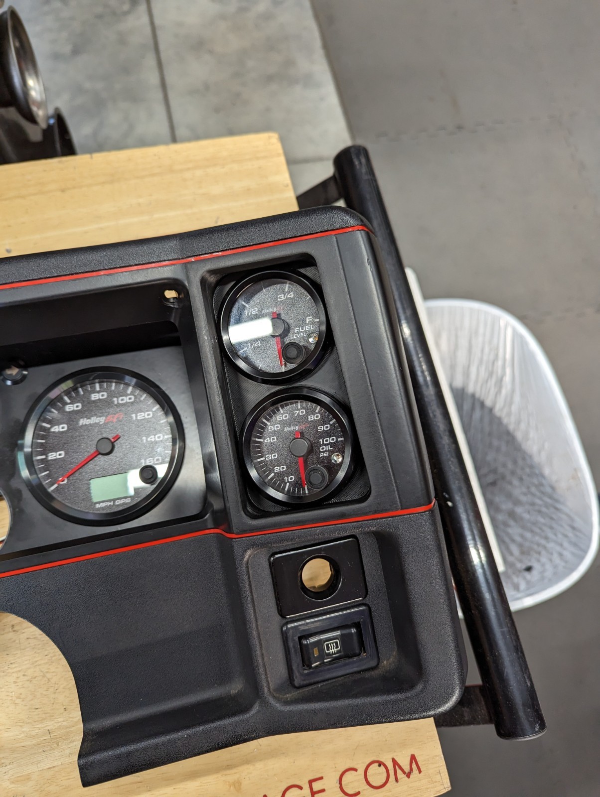 Dual 52mm Gauge Pod (replaces warning lights) for 78-88 G-bodies, Monte Carlo