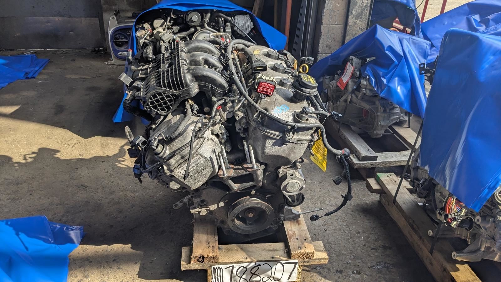 Engine 3.7L VIN R 8th Digit Fits 09 MKS 829560