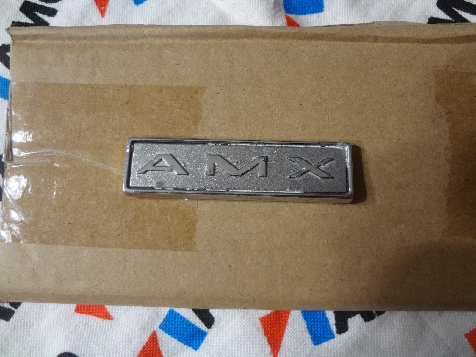 AMERICAN MOTORS AMC 1968 AMX EARLY DASH NUMBER AMX LETTERS NO NUMBERS AMERICAN MOTORS AMC 1968 AMX EARLY DASH NUMBER AMX LETTERS NO NUMBERS