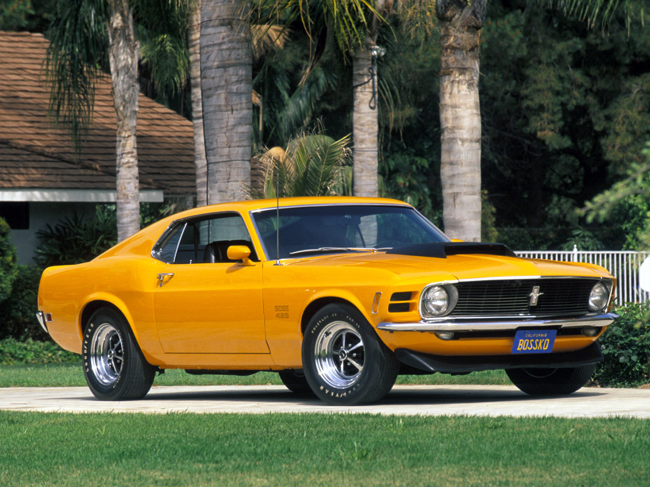 1970 Ford mustang weight