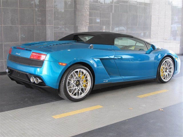 2012 Lamborghini Gallardo LP550-2 Spyder