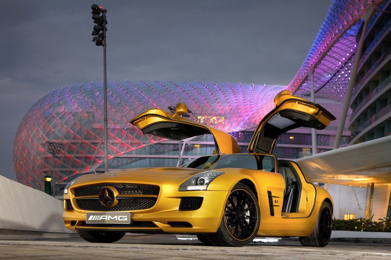 2011 Mercedes-Benz SLS AMG Desert Gold